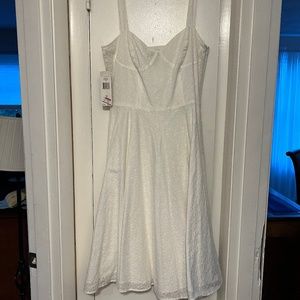 Ralph Lauren white eyelet dress